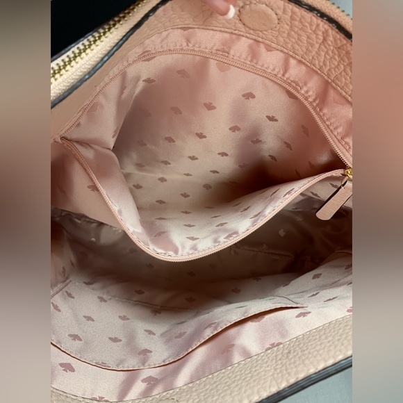 NWT Kate Spade Jackson Leather Shoulder Bag Pink - Picture 8 of 15